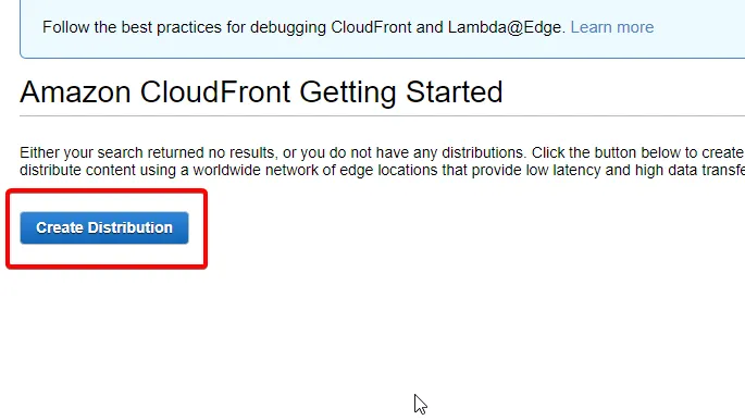 Choosing distribution type